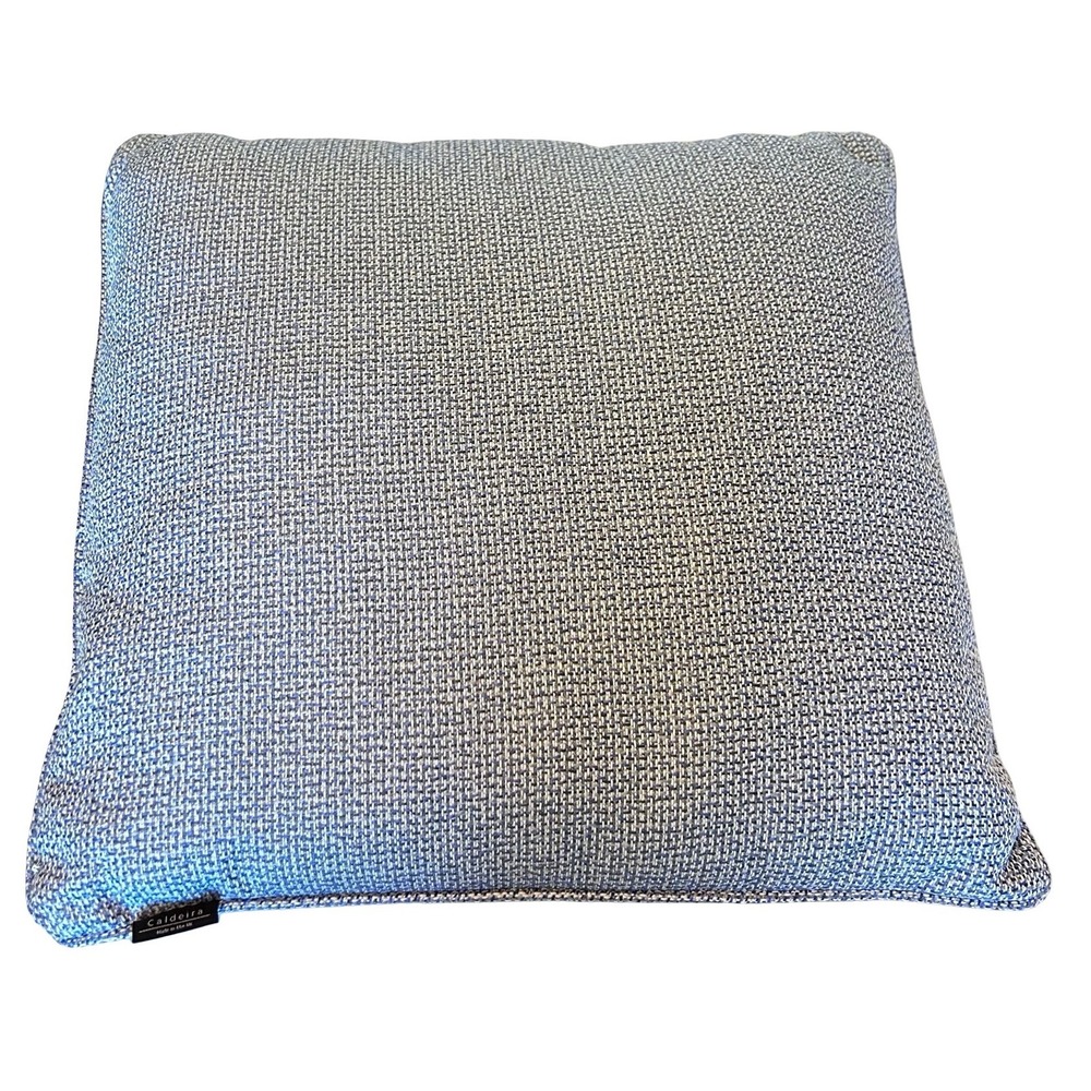 Caldeira Textured Weave Throw Pillow 19 Inch Square Accent Cushion Made in UK